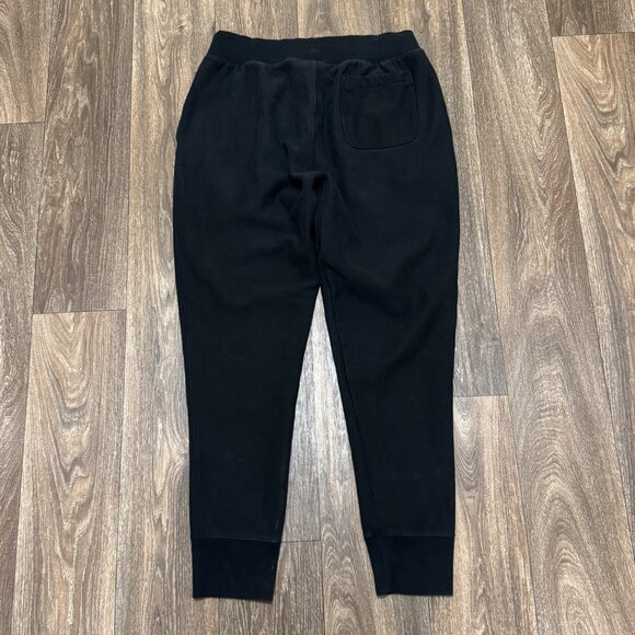 Coca-Cola X Champion Joggers Men's XL Black Reverse Weave Fleece Sweatpants - Picture 2 of 9